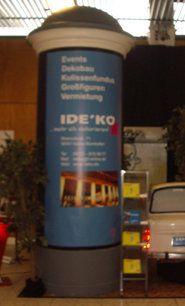 Dekorationsservice mieten & vermieten - Litfaßsäule, Säule, Reklame, Reklametafel, Litfaß, Werbung, Werbetafel, Dekoration, Event, Messe, Veranstaltung, leihen in Lahnstein