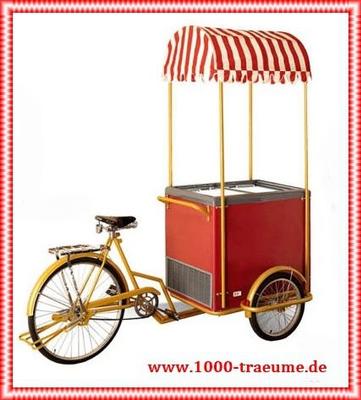 Catering mieten & vermieten - Eiswagen Eisfahrrad in Alsbach-Hähnlein