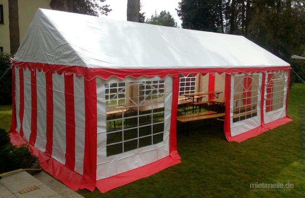 Partyzelte mieten & vermieten - Partyzelt, Festzelt 4X8m inkl Lieferung &Aufbau* in Neukieritzsch