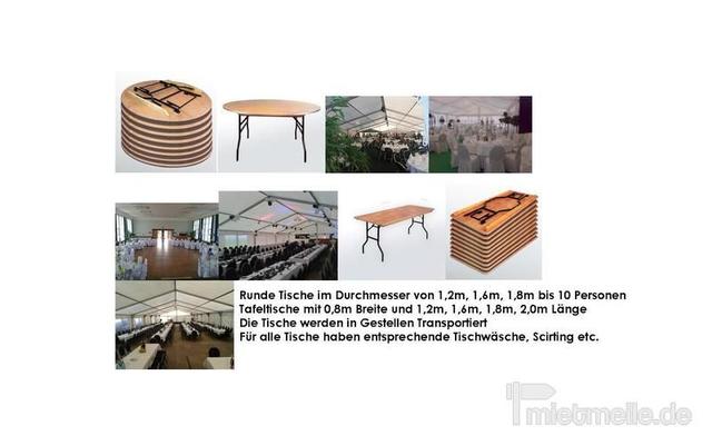 Stühle mieten & vermieten - Polsterstühle, Tische, Festzeltgarnituren in Oranienbaum