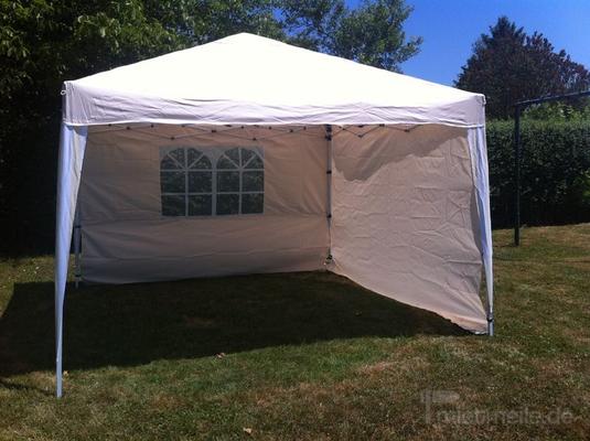 Pavillon mieten & vermieten - Faltpavillon 3x3m mit 4 Seitenteilen in Niedernhausen