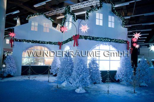 Weihnachtsdekoration mieten & vermieten - Größter dt. Fundus f. Weihnachtsdeko XXL, WUNDERRÄUME GmbH vermietet: in Lichtenstein/Sachsen