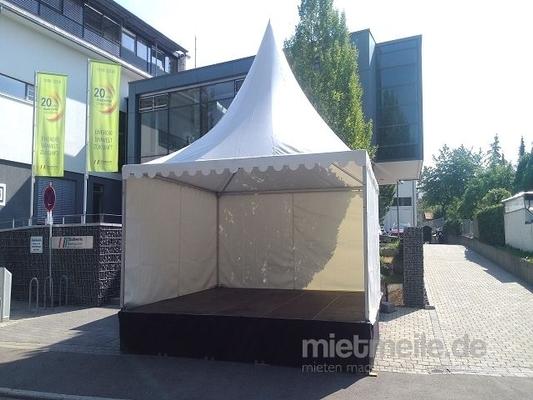 Bühne mieten & vermieten - Bühnenpodest 2x1 m mit Teleskopfüßen in Nufringen