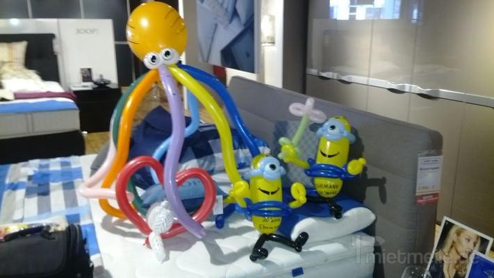 Clown mieten & vermieten - Messeauftritt Ballon Figuren der Spitzenklasse in Herbertingen