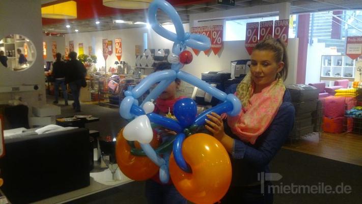 Clown mieten & vermieten - Messeauftritt Ballon Figuren der Spitzenklasse in Herbertingen