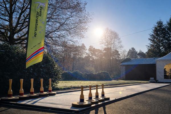 Curlingbahn mieten & vermieten - Mobile Eisstockbahn mieten in Bramsche