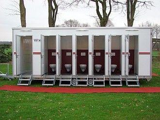 Toilettenwagen mieten & vermieten - Vip Toilettenwagen XXL | 12 Toiletten | 4 Urinale in Bramsche