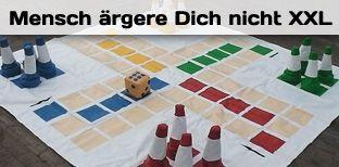 Großspielgeräte mieten & vermieten - Mensch ärger dich nicht XXL in Bramsche