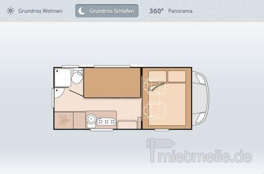 Wohnmobile mieten & vermieten - ADAC Wohnmobil Sky Traveller 500 D Alkoven in Berlin
