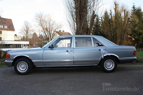 Hochzeitsauto mieten & vermieten - DB 280 SEL in Herdecke
