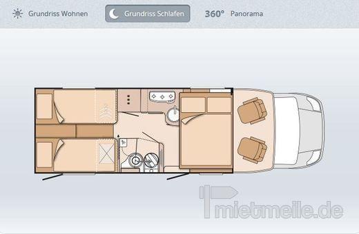 Wohnmobile mieten & vermieten - Sky Wave 700 MEG in Berlin