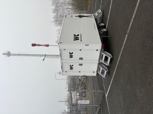 Toilettenwagen mieten & vermieten - Toilettenwagen Duschwagen Baustellentoilette in Holdorf