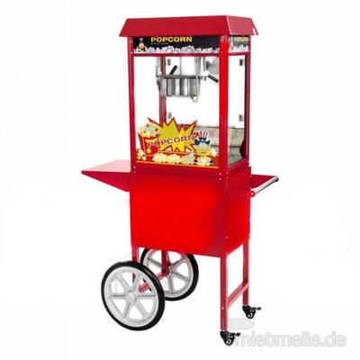 Popcornmaschine mieten & vermieten - Popcornmaschine mit Wagen B:94cm T:37cm H:157cm in Rosenheim