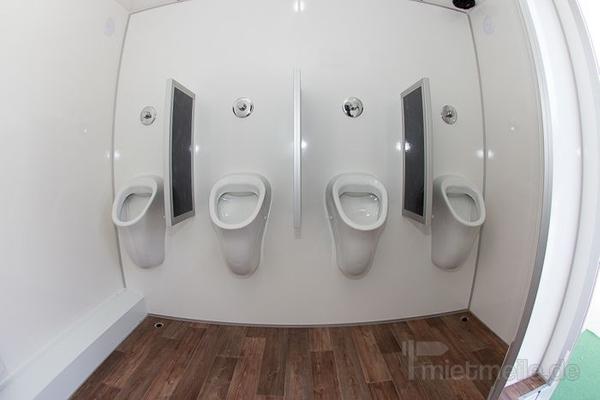 Toilettenwagen mieten & vermieten - Toilettenwagen 4&1 silber in Dorsten