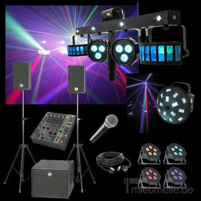 DJ mieten & vermieten - DJ inkl. Musik & Lichtanlage (Hochzeit, Geburtstag, Party, Firmenevent, Weihnachtsfeier, usw.) buchen Lichttechnik, Tontechnik, Party, PA, Boxen in Schwäbisch Hall