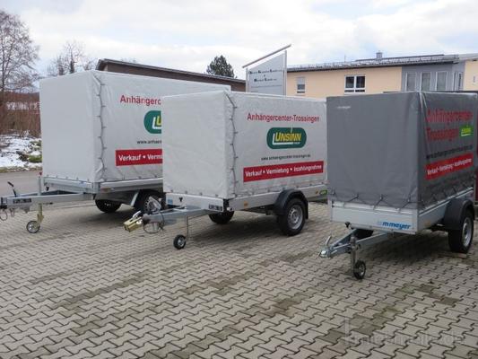 Planenanhänger mieten & vermieten - Planenanhänger 1300 kg in Trossingen