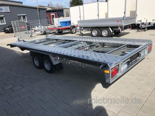 Autoanhänger mieten & vermieten - Autotransporter 2700 kg absenkbar in Trossingen