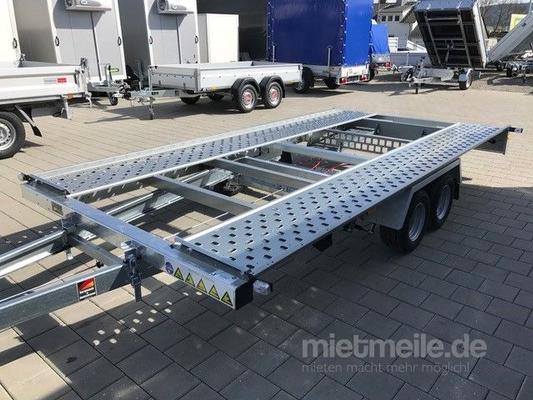 Autoanhänger mieten & vermieten - Autotransporter 2700 kg absenkbar in Trossingen