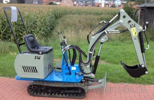 Minibagger mieten & vermieten - Minibagger SM 008 in Nettetal