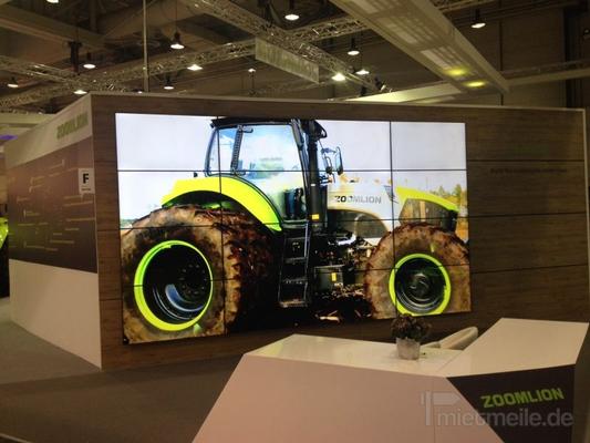 Videotechnik mieten & vermieten - Split-Wand bis 4x4 mieten 46" und 55" in Dresden