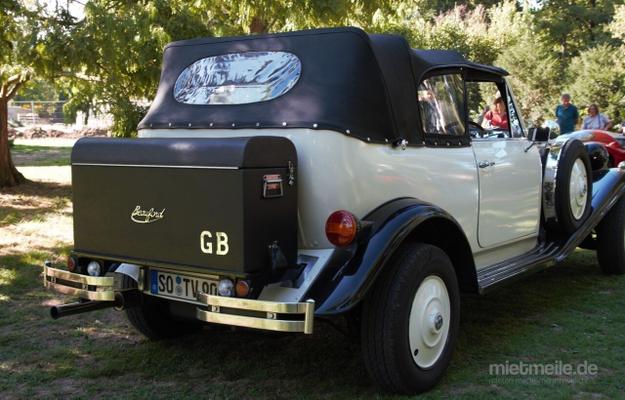 Hochzeitsauto mieten & vermieten -  "HOCHZEITS-CABRIOLET" offen oder  geschlossen in Lippetal