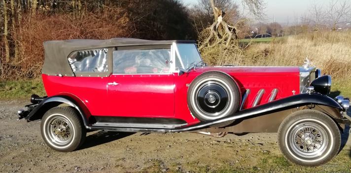 Hochzeitsauto mieten & vermieten - "HOCHZEITS-CABRIOLET" offen oder geschlossen in Werl