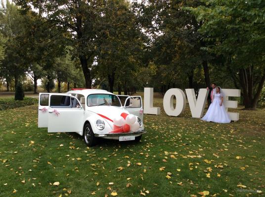 Hochzeitsauto mieten & vermieten - Einzigartiger VW Käfer Limousine 1967 in Gangelt