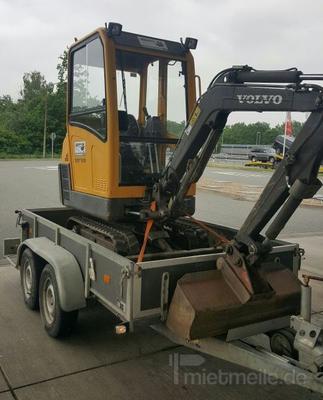 Minibagger mieten & vermieten - ***Minibagger , Bagger Volvo 1,5 t*** in Stemwede