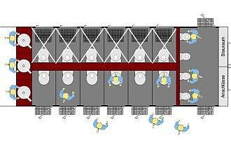 Toilettenwagen mieten & vermieten - Vip Toilettenwagen XL | 6 Toiletten | 4 Urinale in Bramsche