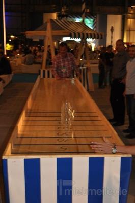 Gewinnspiele mieten & vermieten - Maßkrugschieben - Bierkrugschieben mieten in Schwerin