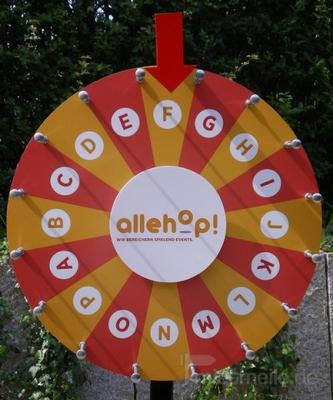 Glücksrad mieten & vermieten - Glücksrad in Oppenweiler
