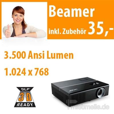 Beamer mieten & vermieten - DLP Beamer 3.500 ANSI in Dresden