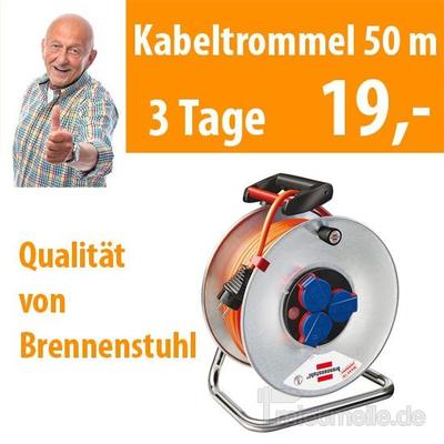 Werkzeuge & Geräte mieten & vermieten - Kabeltrommel für außen 50 m in Dresden