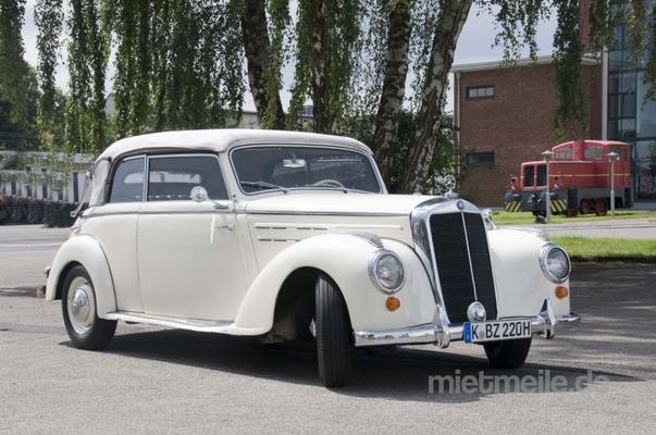 Oldtimer mieten & vermieten - Mercedes-Benz 220 Cabriolet B in Köln