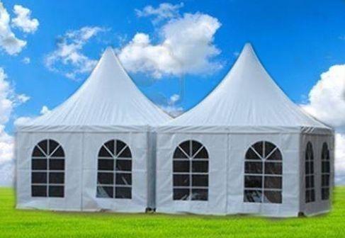 Partyzelte mieten & vermieten - 2 Partyzelte 5 m x 5 m / Komplettangebot in Ratingen