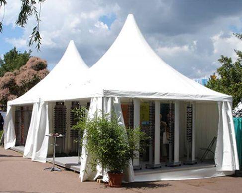 Partyzelte mieten & vermieten - 2 Partyzelte 5 m x 5 m / Komplettangebot in Ratingen