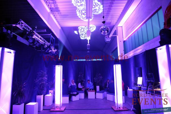 Partyzelte mieten & vermieten - Pavillon 3 x 3 x 2,5 m / Stoff / Blau in Neumünster