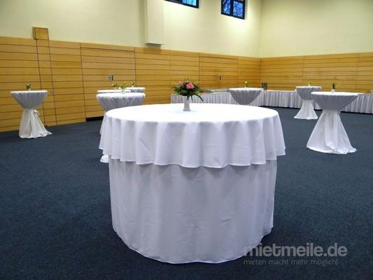 Tische mieten & vermieten - Banketttisch, Kongresstisch, Besprechungstisch, Bufetttisch in Berlin