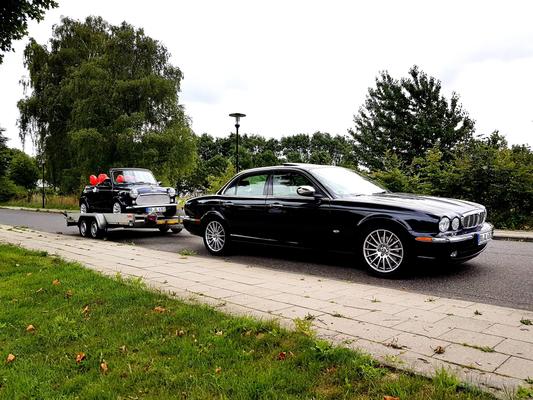 Limousinen mieten & vermieten - Jaguar XJ Limousine Hochzeitsauto ohne Chauffeur in Bochum