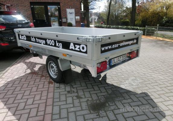 Kippanhänger mieten & vermieten - Rückwärts Kipper Saris PKR 1400 mit Handpumpe in Oldenburg (Oldenburg)