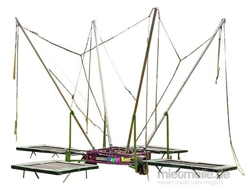 Bungee mieten & vermieten - 4er Bungee Trampolin mieten / Bungy Trampolin Verleih / Bungee-Trampolin / Bungeetrampolin in Aachen