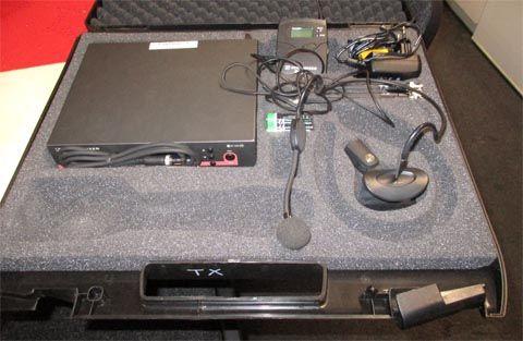 Mikrofon mieten & vermieten - Professionelles Komplettset Funkmikro UHF EW 300 mit Headset in Reinstädt