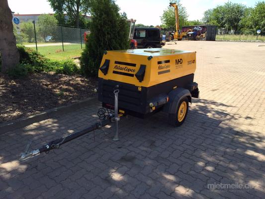 Kompressor / Druckluftwerkzeug mieten & vermieten - Druckluftkompressor Atlas Copco XAS47 in Salzgitter Engelnstedt