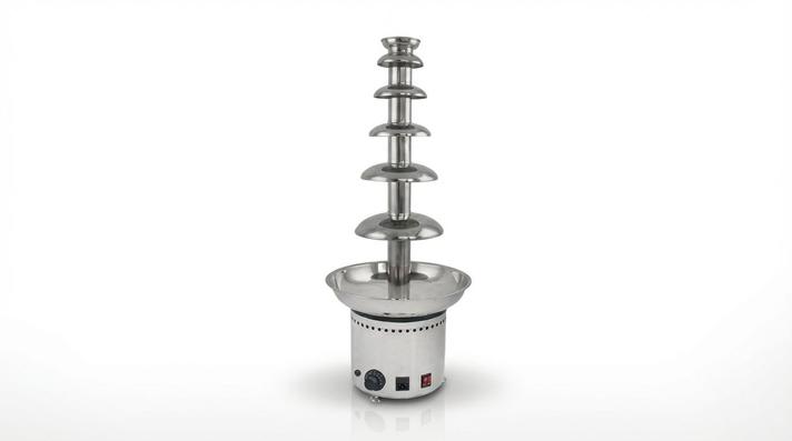 Schokobrunnen mieten & vermieten - XXL Schokoladenbrunnen mieten (82 cm) – 6 Etagen Schokobrunnen für Hochzeit & Event in Wuppertal