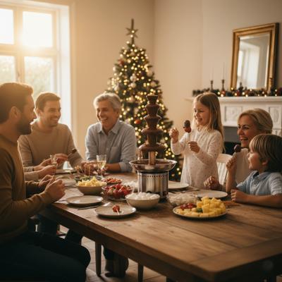 Schokobrunnen mieten & vermieten - XXL Schokoladenbrunnen mieten (82 cm) – 6 Etagen Schokobrunnen für Hochzeit & Event in Wuppertal