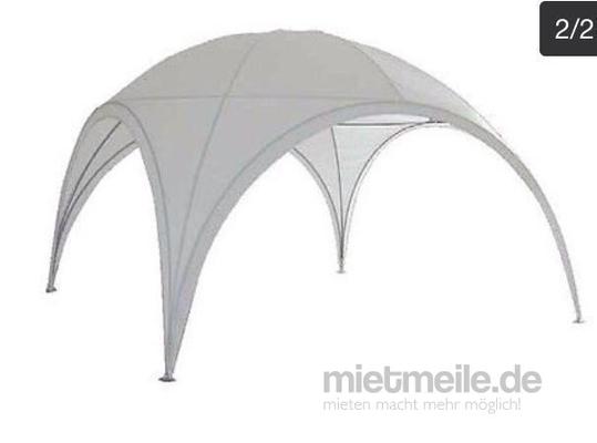 Partyzelte mieten & vermieten - Event Shelter 3 x 3 x 2,2 m / Grau-Grün / inkl. Auf- und Abbau / mit Gewichten in Neumünster