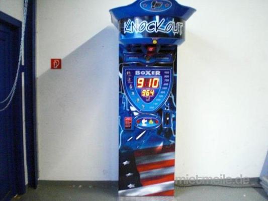 Spielgeräte mieten & vermieten - Boxautomat / Punching Ball / Punch Action / Schlagkraftmesser / Kirmes Automat in Dortmund