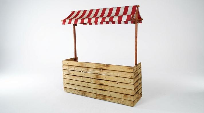 Verkaufsstand mieten & vermieten - Nostalgischer Marktstand mieten – Candy Bar & Verkaufsstand für Hochzeit & Event in Wuppertal