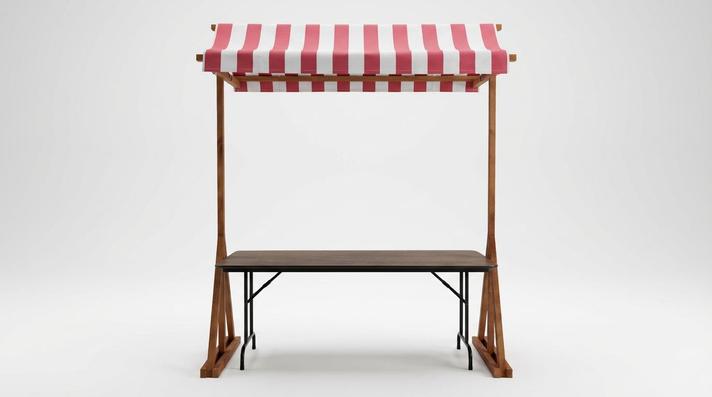 Verkaufsstand mieten & vermieten - Nostalgischer Marktstand mieten – Candy Bar & Verkaufsstand für Hochzeit & Event in Wuppertal