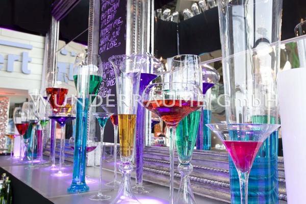 Blumengestecke mieten & vermieten - Glasvasen-Set XXL - WUNDERRÄUME GMBH vermietet: Dekoration/Kulisse für Event, Messe, Veranstaltung, Incentive, Mitarbeiterfest, Firmenjubiläum in Lichtenstein/Sachsen
